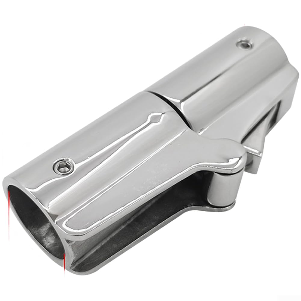 Connecteur de tuyau pivotant inox 316, matériel argenté pour yacht de luxe
