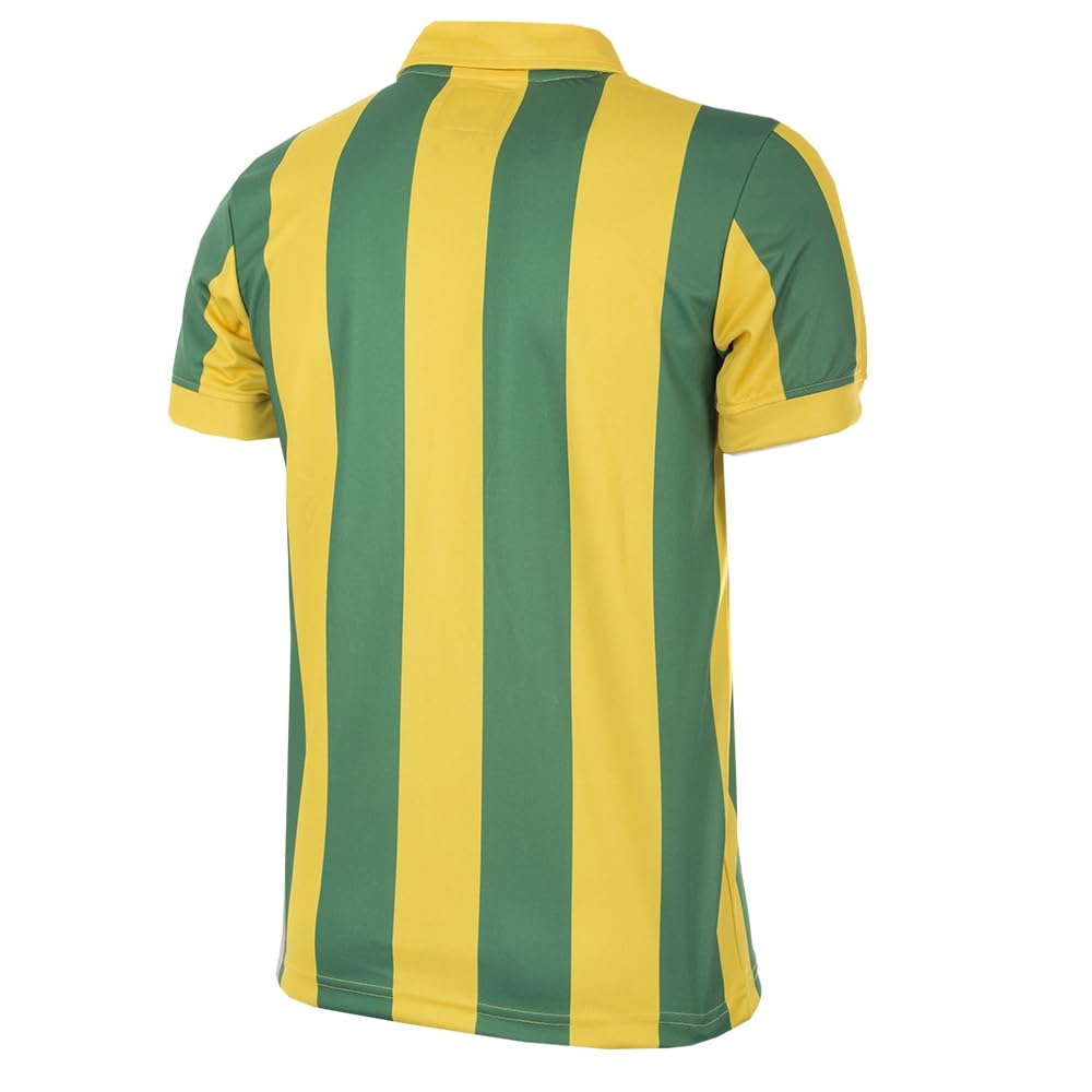 COPA - Maglia retrò - Calcio - Uomo - FC Nantes 1994/95 - Giallo/Verde - 100% Poliestere