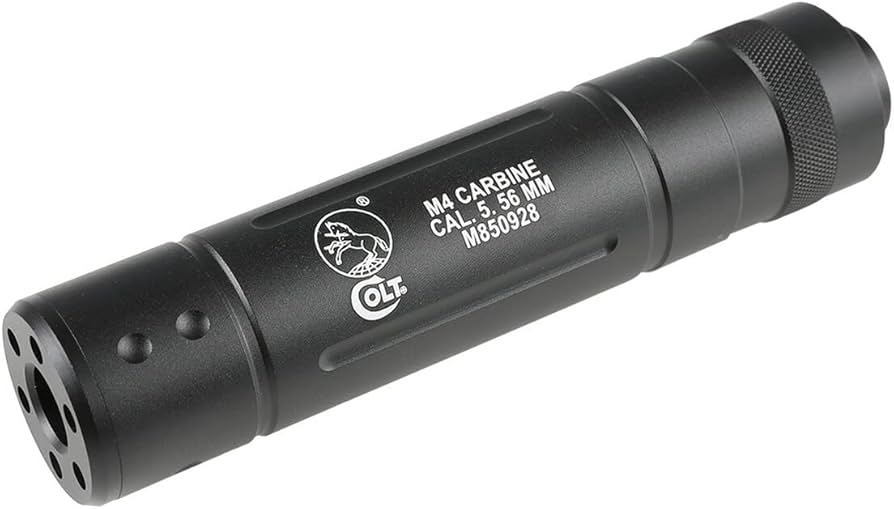 Amazon | CYMA HY-147P Φ32×155mmサイレンサー (Colt M4 Carbine刻印