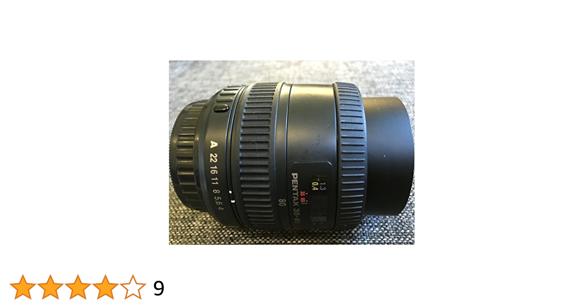 Amazon.com : Pentax SMCP-A Zoom 35-80mm f/4.0-5.6 Lens