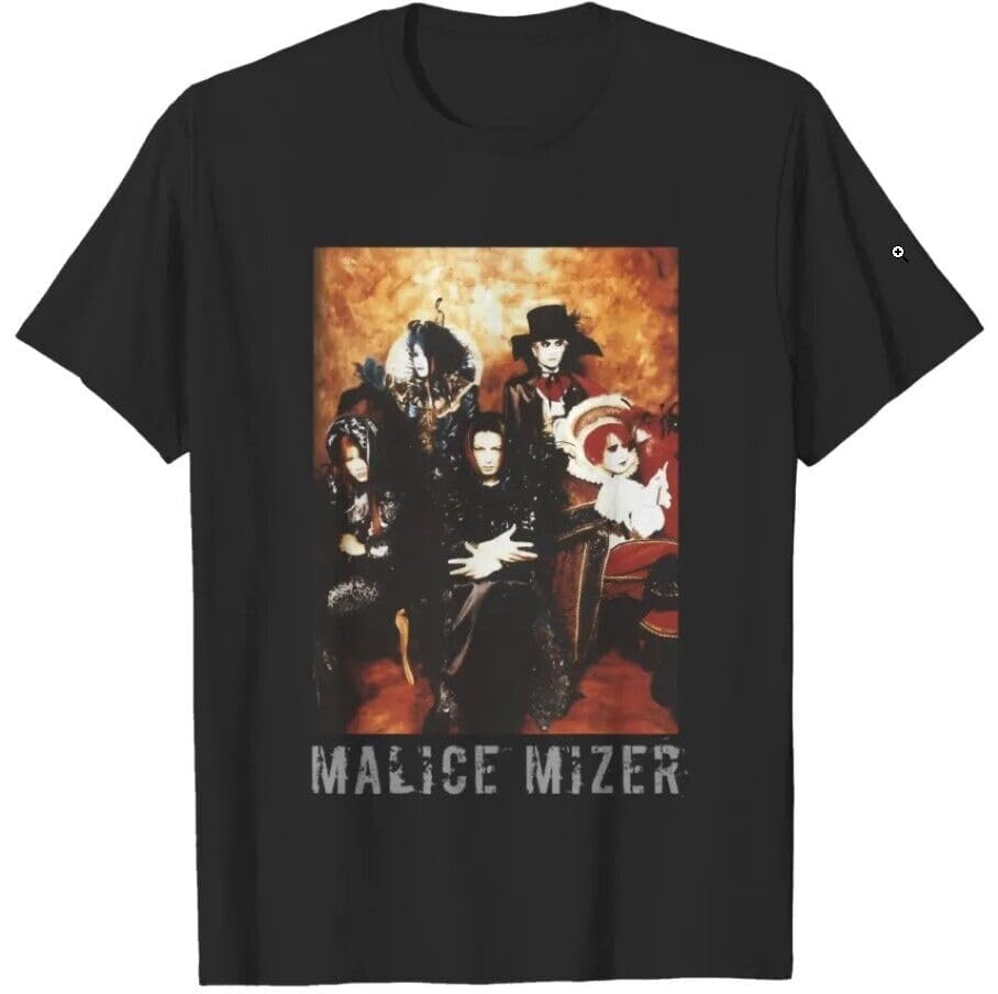 Malice Mizer Shirt, Malice Mizer T-Shirt Unisex Short Sleeve T-Shirt S Black L