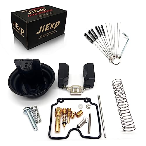 【JiExp】ヤマハTW200E TW200 2001-2019に適用,真空フィルムシートキャブレター修理キット(単気筒分)