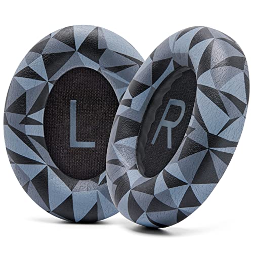 Image of WC Wicked Cushions Upgraded Replacement Ear Pads for Bose 700 Noise Cancelling Headphones (NC700) - Softer PU Leather, Luxurious Memory Foam, Added Thickness, Extra Durable Ear Cushions | (Geo Grey)