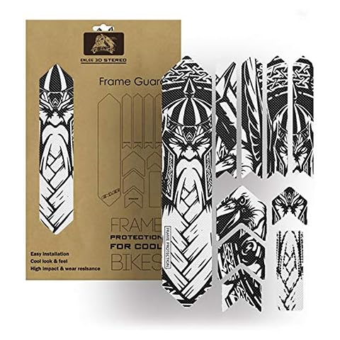 Hankyky 3D MTB Mountain Bike Scratch-Resistant Protect Frame Protector Removeable Sticker Road Bicycle Guard Cover Cover
