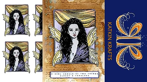 KatKin Krafts Clear Stamp Set-Millie, 6 x 8 ins, Transparent - Image 4