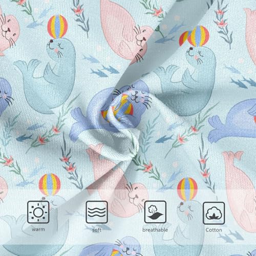 Girls' Underwear Sea Lion Cotton Stretch Comfort Toddler Panties3