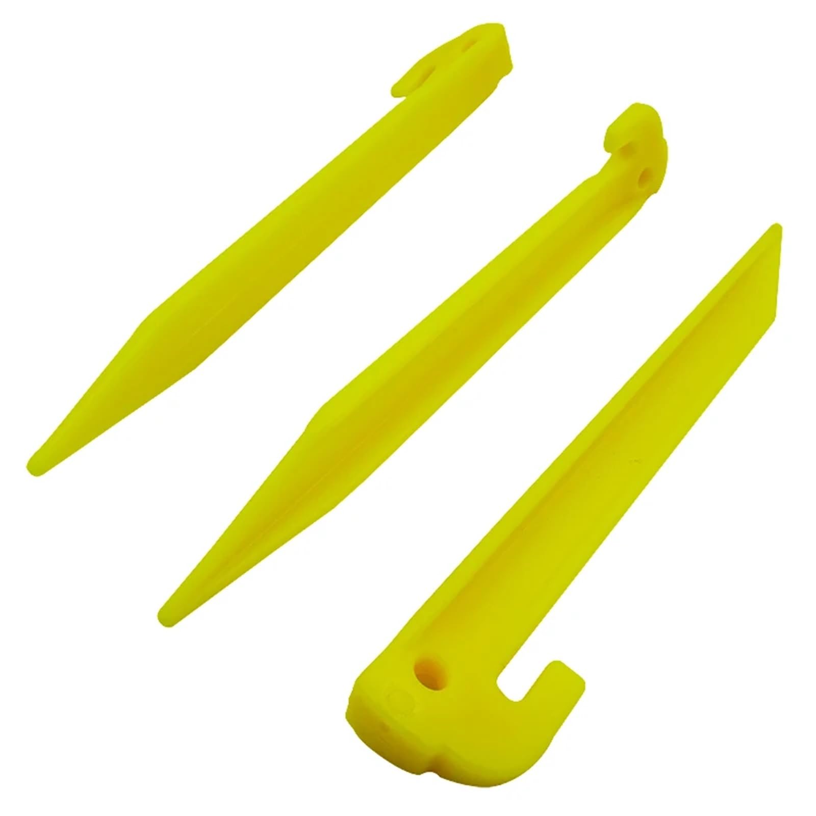 4 szt. śledzie do namiotu, plastikowe na plażę, lekkie materiały bezpieczeństwa, długość 19 cm, kemping, piesze wycieczki
