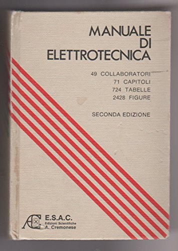  Manuale di elettrotecnica - 2° edizione