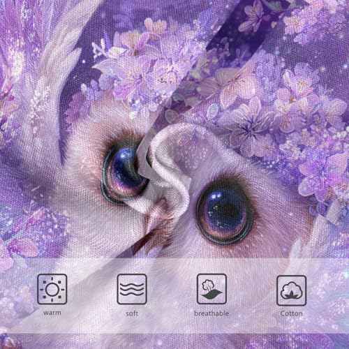 Girls Underwear Soft Cotton Owl Kids Panties in Sizes 2/3t, 4t, 5t, 6 and 83