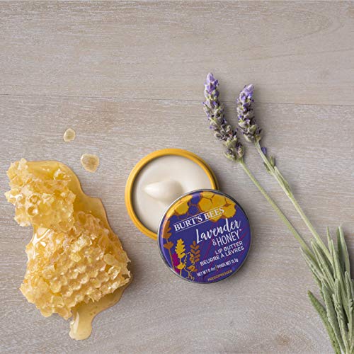 Burt’S Bees 100% Natural Origin Moisturising Lip Butter with Lavender and Honey, 1 Tin 11.3 g - Image 5