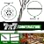 2000FT 1/8” T316 Premium Stainless Steel Deck Cable Railing Kit with Cutter & Gloves, 7x7 Strands Construction, Cable Railing Hardware System, Stair Railing, Wire Rope Aircraft Cable for Hanging