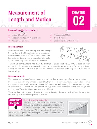 Image of MTG Foundation Course Class 6 Physics For NEET, IIT-JEE, CUET & Boards Exams (Edition 2026-2027)