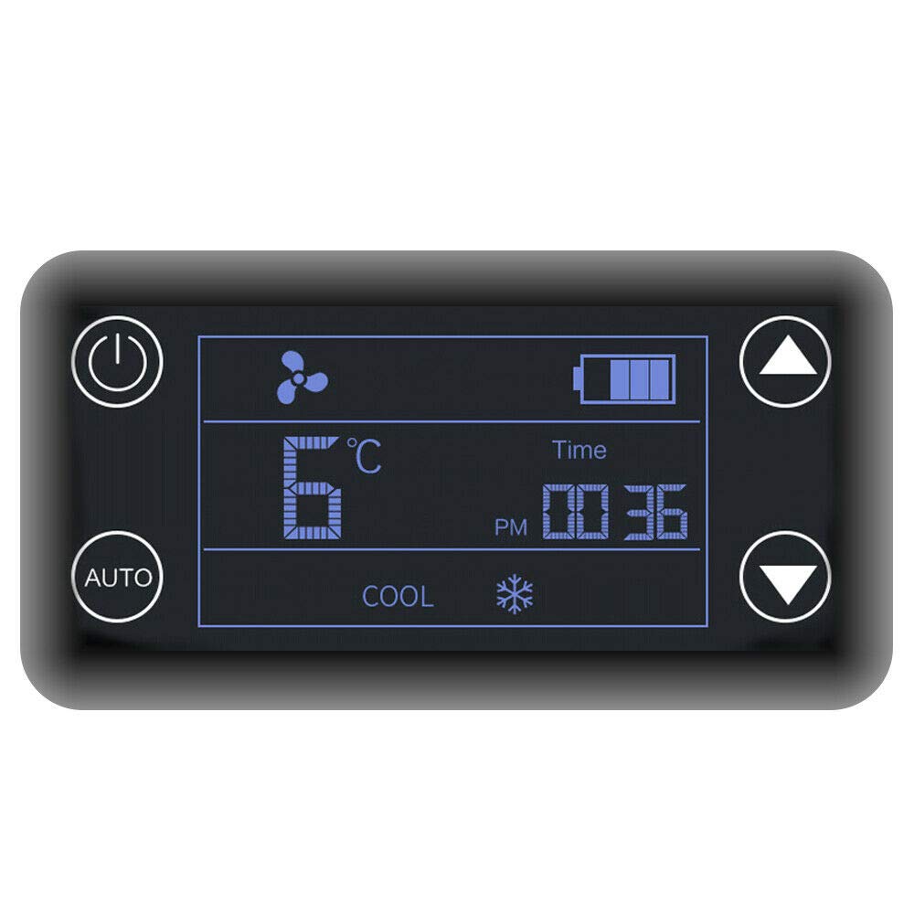Refrigerador portátil de insulina con Pantalla LED, refrigerador de medicamentos, refrigerador de medicamentos de 2 a 8 °C para Viajes, Coche, Medicina, refrigerador