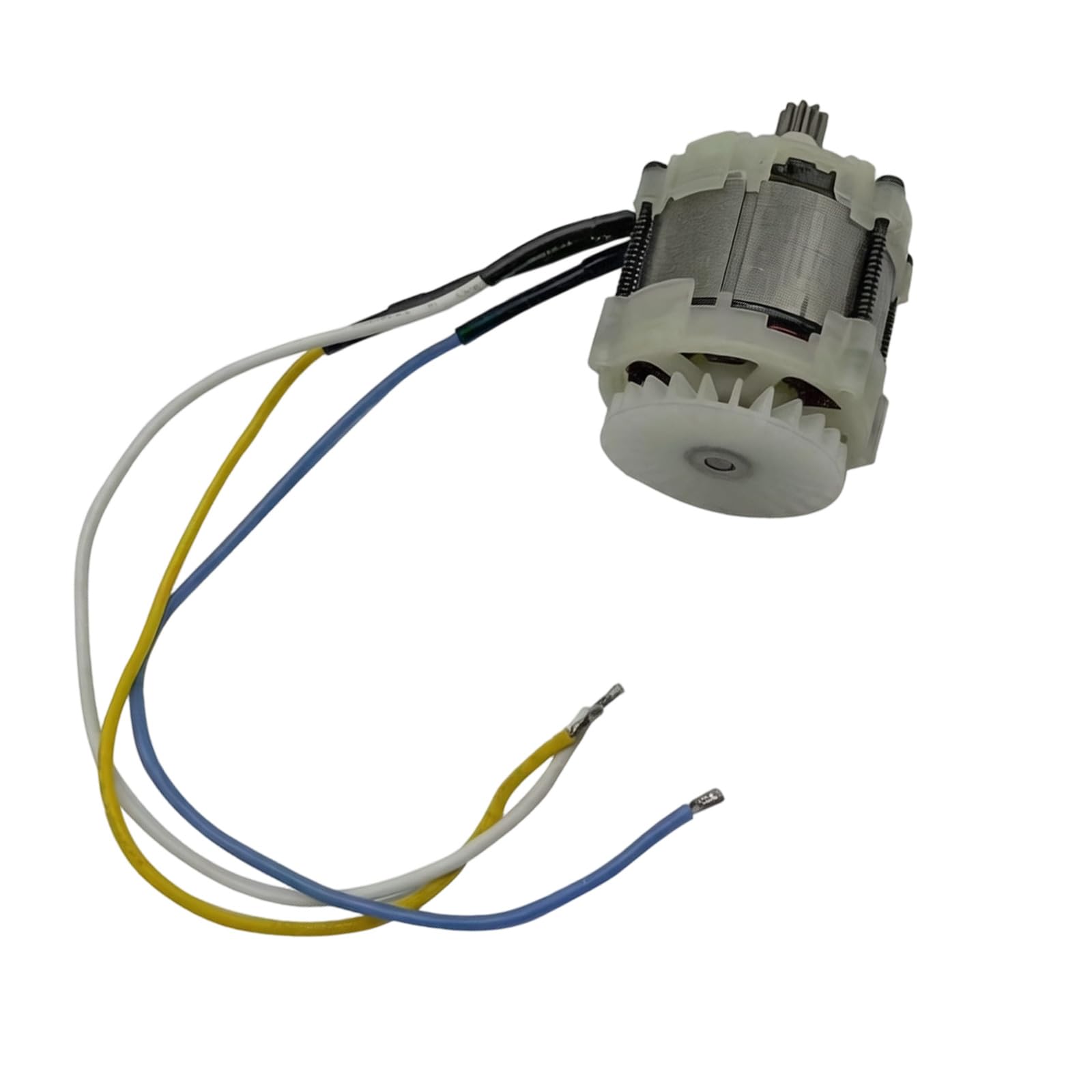 Kfwfuaee Cordless Car Washer Replacements Motor With 9 Tooth D-Shape Shafts Metal Plastics Housing And Wires For Clearing Machine Maintenance Maintenance Part