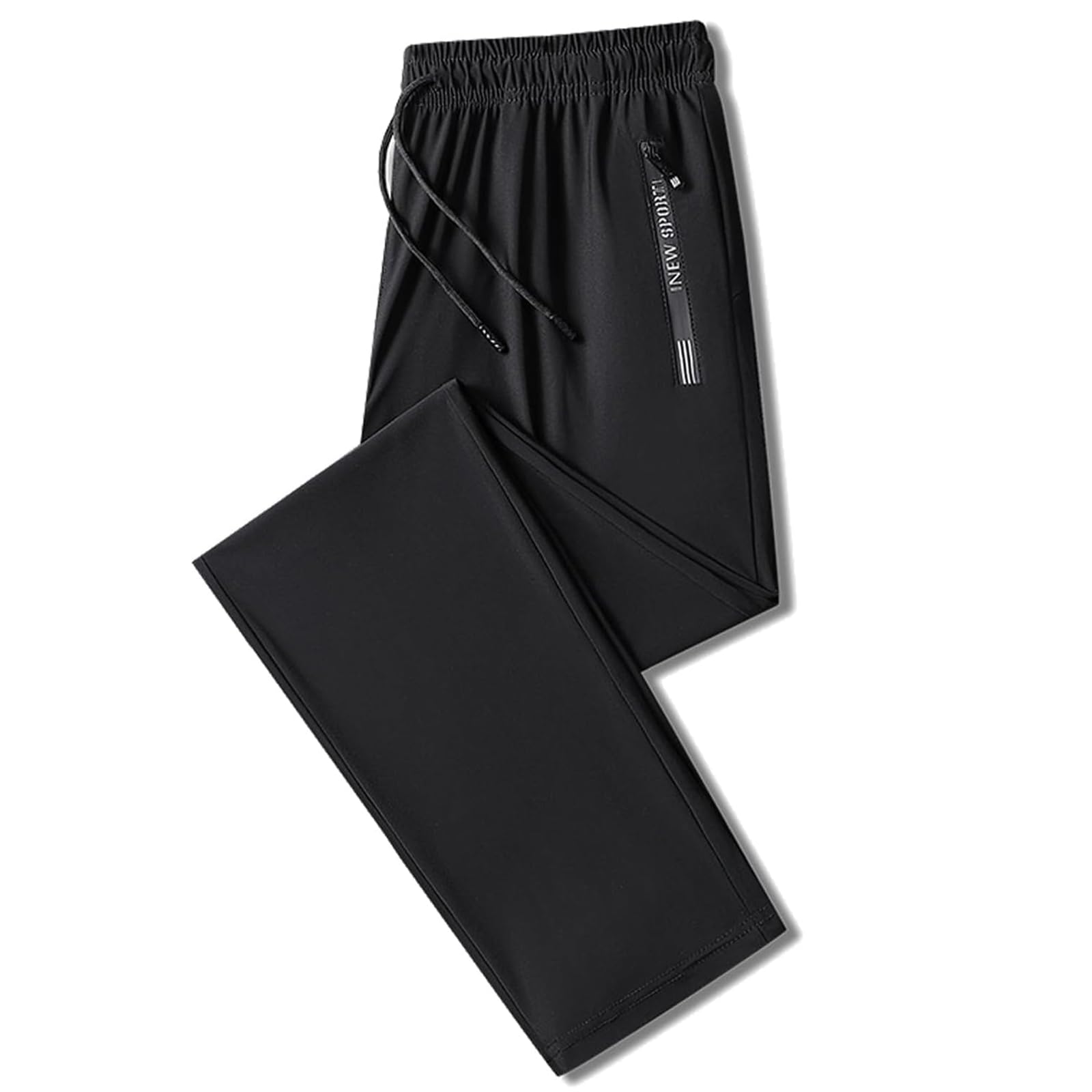 Manlira Easeflexor - Unisex Ultra Stretch Quick Drying Pants, Comfysfit Stretch Quick Drying Pants (Black-A,Medium)