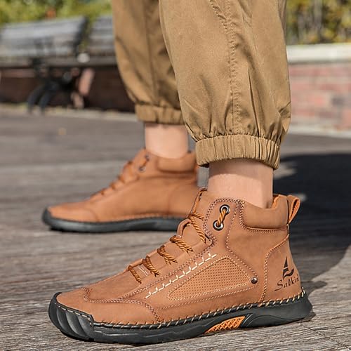 NXNBHSL Mens Orthopedic Walking Boots