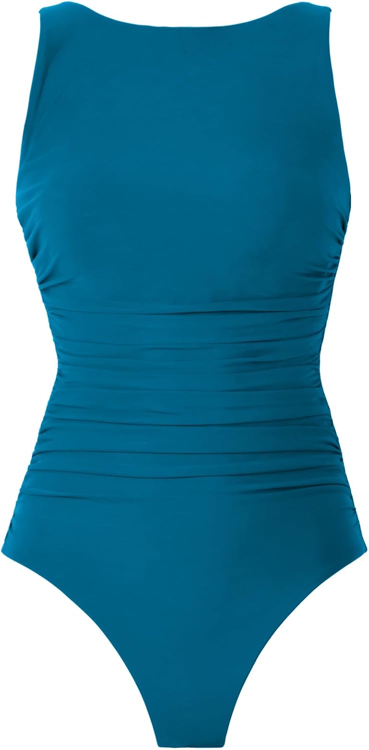 Miraclesuit Women's Swimwear Rock Solid Regatta One Piece Swimsuit