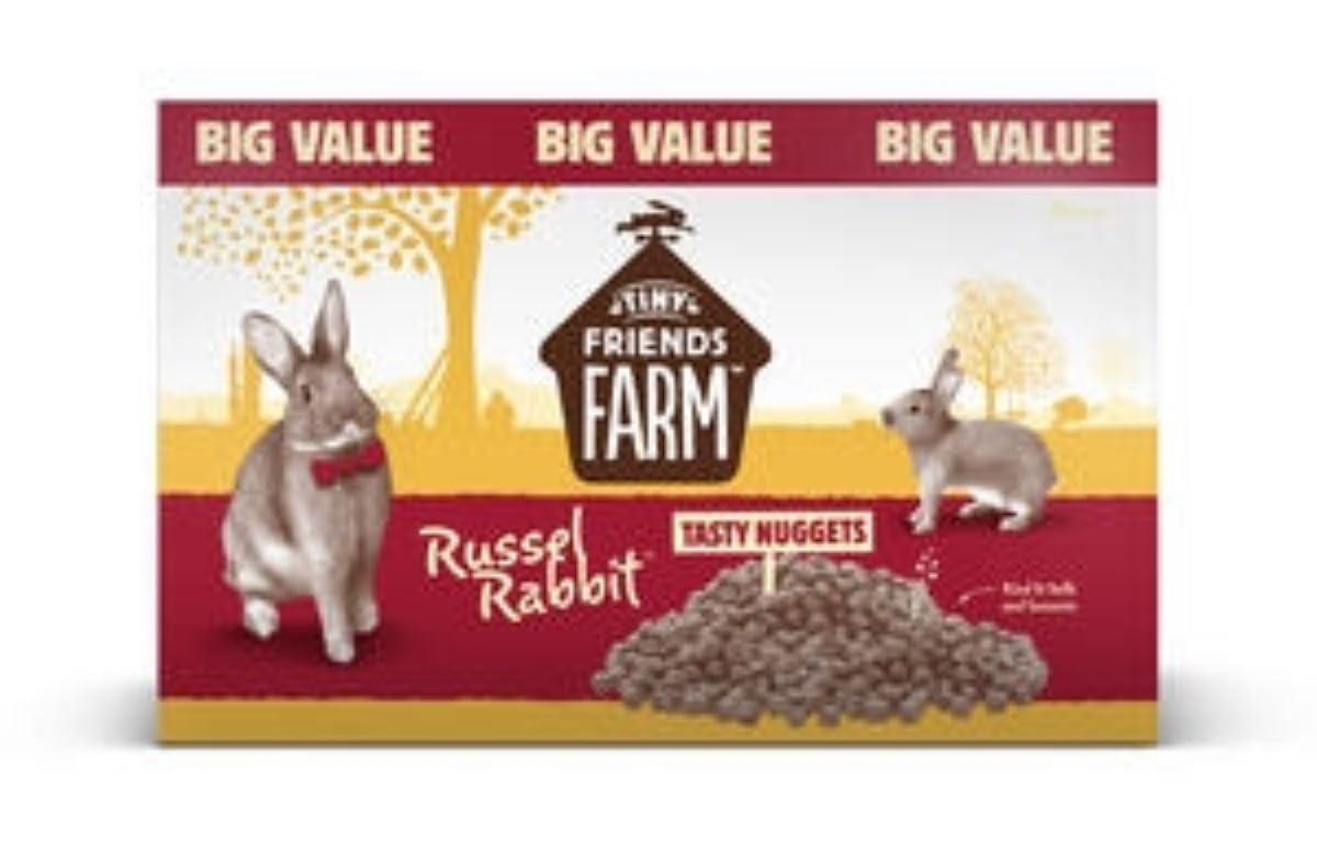Supreme Tiny Friends Farm Russel Rabbit Tasty Nuggets 8kg Box