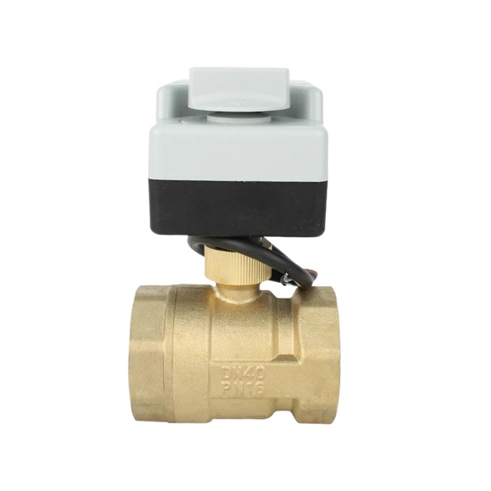 Válvula de bola bidireccional eléctrica, con función manual, for cortar el interruptor del calentador agua(DN20)