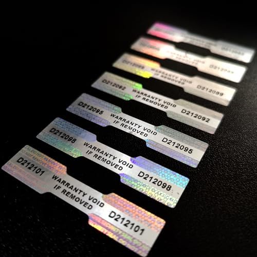Tamper Proof Security Barcode Labels | Free Shipping