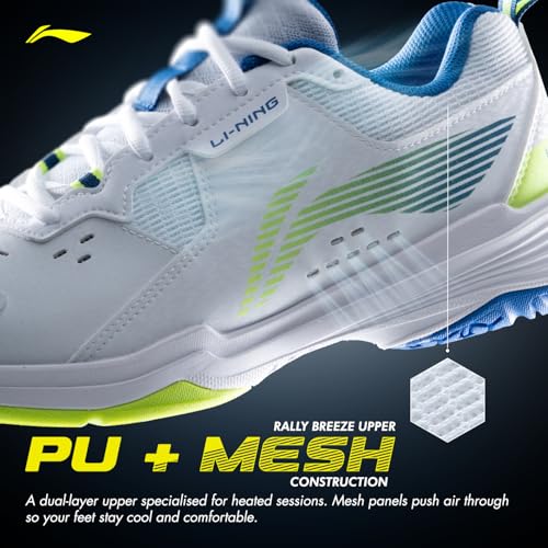 Image of Li-Ning All Round Non Marking Badminton Shoes | All Indoor Sports | Lightweight, Breathable, Grippy & Durable | High Rebound Cushioning | Stable Heel Support