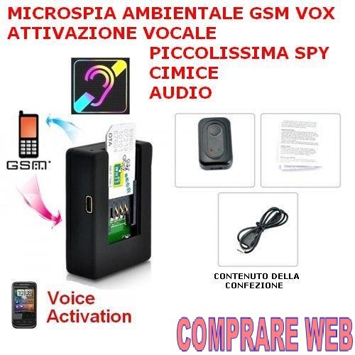 Abhörgerät cimice GSM