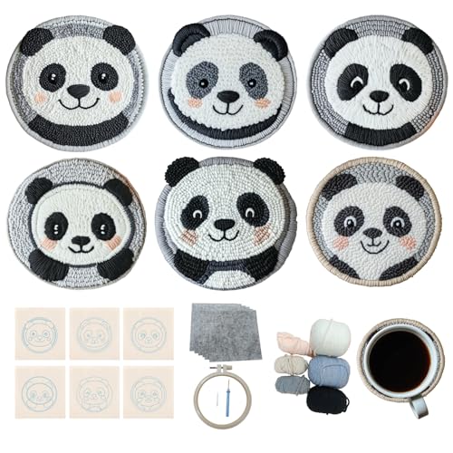 Ampiamente usato: una volta completati, questi sottobicchieri non sono solo funzionali, ma servono anche come decorazioni affascinanti in una varietà di ambienti. Sia esposto in salotti, uffici, auto o cucine, il kit di sottobicchieri perforati aggiunge un tocco personale e illumina qualsiasi spazio. Sono una meravigliosa aggiunta all'arredamento della tua casa pur essendo pratici per l'uso quotidiano
