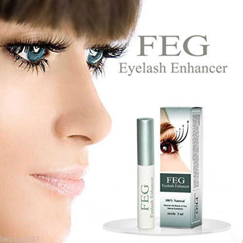 FEG Soro para Crescimento Rápido dos Cílios Líquido para Aumentar Cílios 100% Original 3ml - Cílios