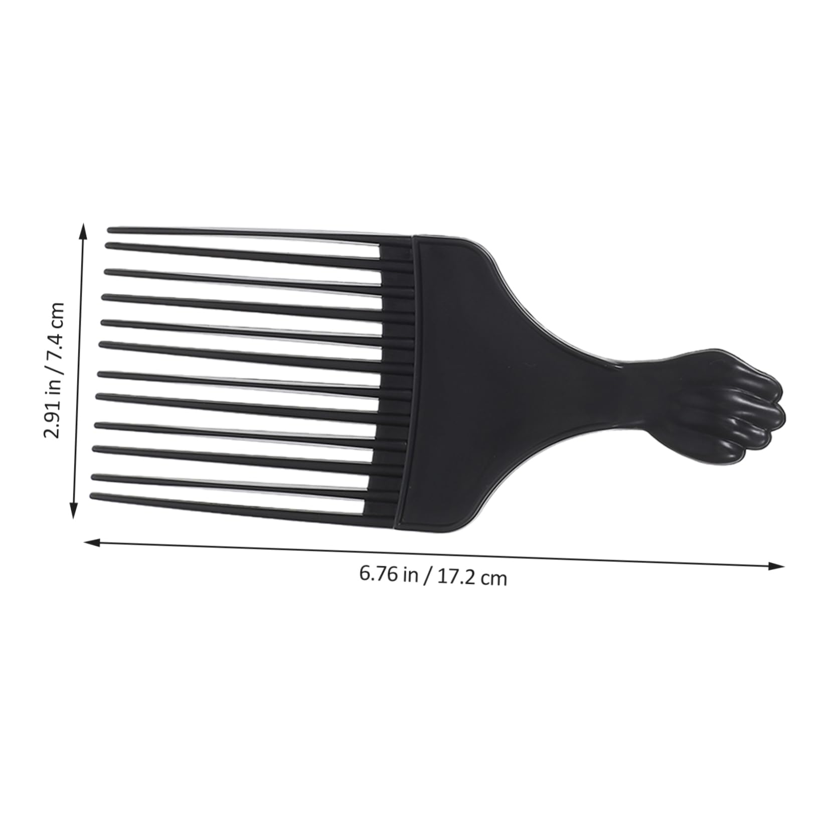 Baluue 20stücke Teiliges Haarpickkamm Für Afro- Breitzahn-comb Für Styling Entwirren Und Färben Robustem Kunststoff Für Und Vielseitige Anwendung