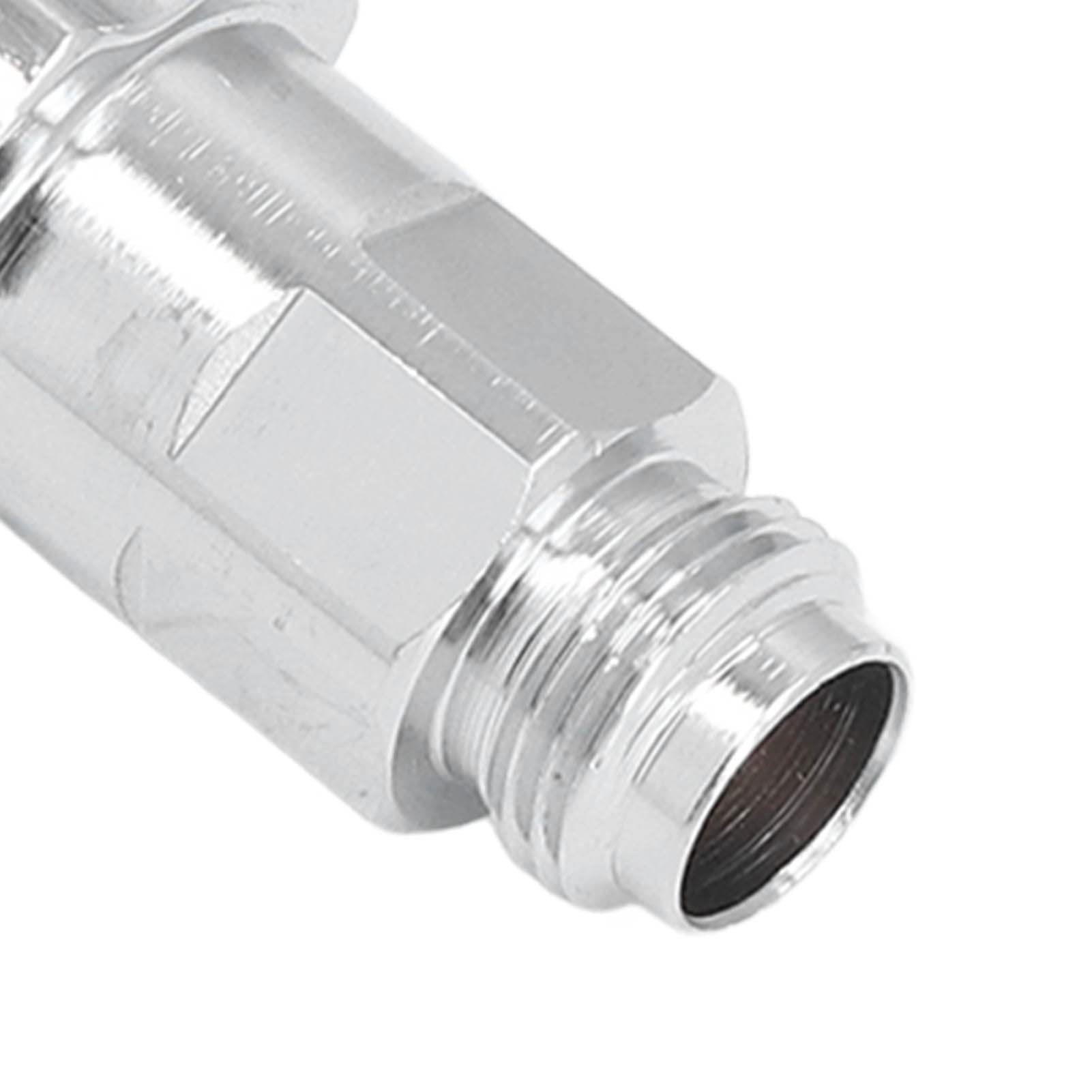 Connettore Per Tazza Spray, Acciaio Inossidabile Antiruggine Connettore Per Tazza Di Spruzzo Connettore Per Vaso Usa E Getta per Verniciatura a Spruzzo (Filettatura esterna G3/8)