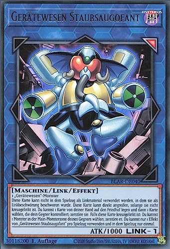 Gerätewesen Staubsaugofant BLAR-DE040 Ultra Rare Deutsch Near Mint 1. Auflage - Battles of Legend: Armageddon - mit ReCollectibles-Versandschutz - für Yu-Gi-Oh!