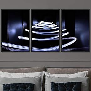 signwin 3 Piece Framed Canvas Wall Art Abstract...