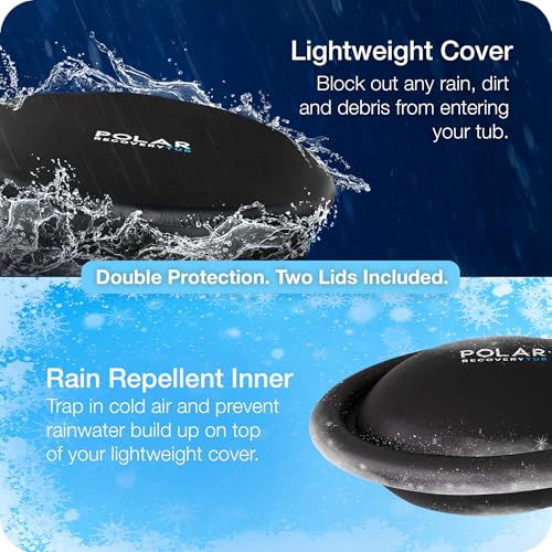 Polar Recovery 2.0 Tub/Upgraded 2024 370L Portable Ice Bath for Cold Water Therapy Training/an Ice Bathtub for Athletes - 2 Valve Chiller compatilble Ice Bath and Soaking - Outdoor Cold Plunge Tub Polar Recovery 2.0 Tub/Upgraded 2024 370L Portable Ice Bath for Cold Water Therapy Training/an Ice Bathtub for Athletes - 2 Valve Chiller compatilble Ice Bath and Soaking - Outdoor Cold Plunge Tub
