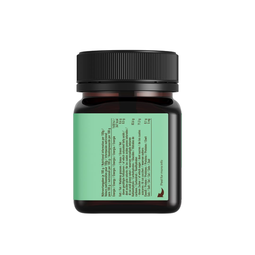 Egmont Honey Miel de Manuka 280+ MGO 10+ UMF 500g | testada en laboratorio y certificado su contenido en MGO y UMF | cruda y 100% natural | elaborada y envasada en Nueva Zelanda