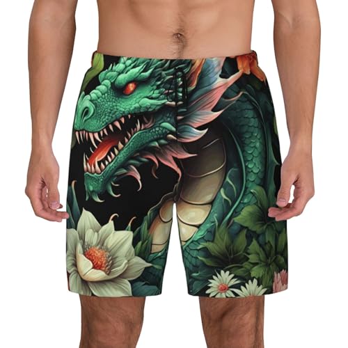 Ropa de playa para piscina y surf con estos pantalones cortos de baño de hombre transpirables