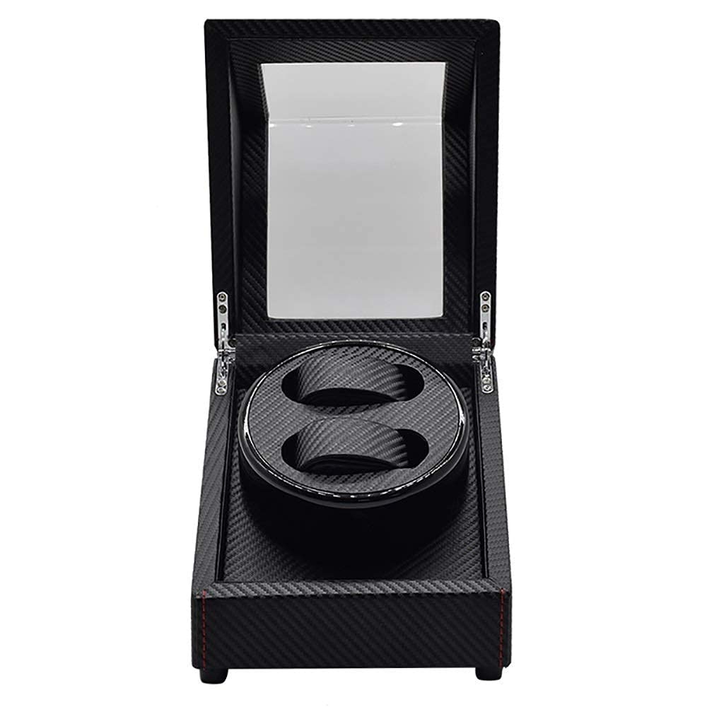 NZPOST Automatic Watch Winder, Can Accommodate 2 Watches, Imported Self-Winding Box, Soft and Flexible Table Pillows