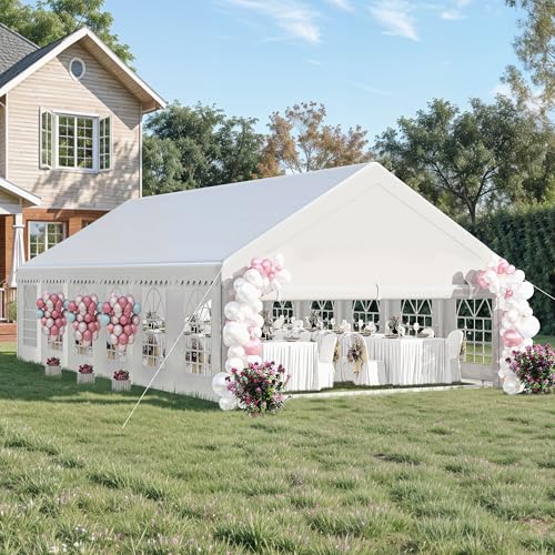 DWVO 20x40FT Large Party Tent Outdoor Canopy with...
