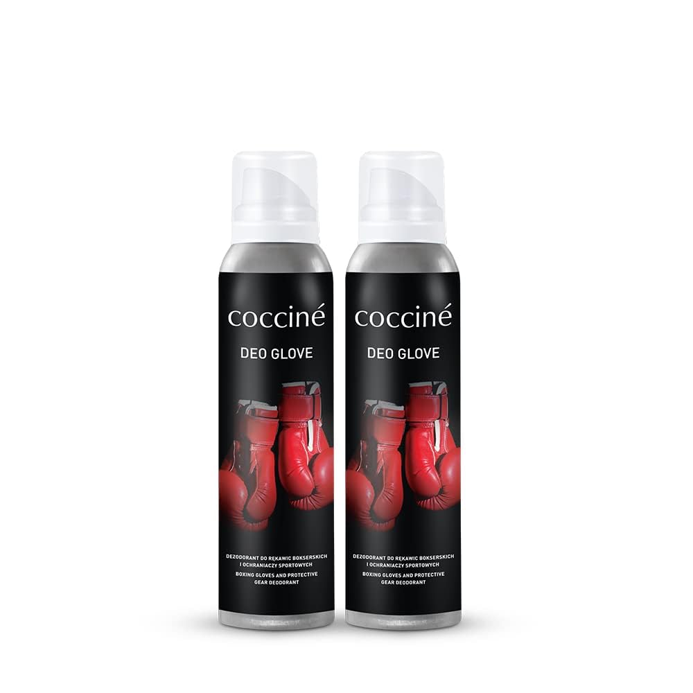 Coccine - Deodorante per Guantoni da Boxe e Guanti Sportivi, Effetto Antimicotico e Antibatterico, Efficace Eliminazione degli Odori, Comoda Applicazione, Prolunga la Durata del Guanto