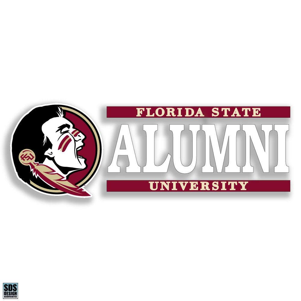 SDS Designs Florida State FSU 6x2 Alumni Auto Vinyl Decal