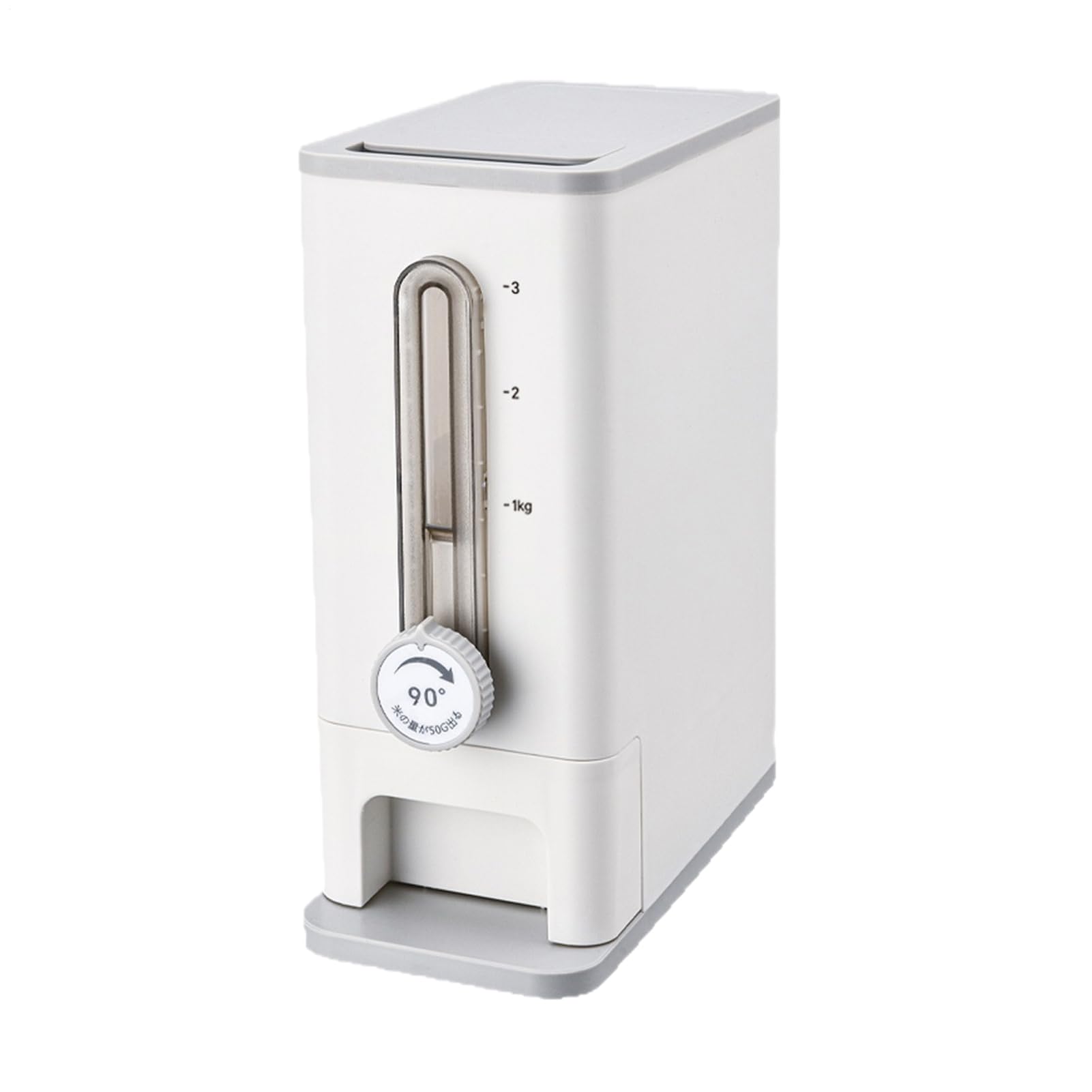 Contenitore Per Conservare Riso Secchio Ermetico di Grande Capacità | Dispenser Per La Conservazione Del Riso Per Casa Ambiente Domestico Ristorante Appartamento Piano Cucina Farina Soia Mais