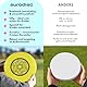 eurodisc 135g Frisbee Frisbeach Junior/Kinder Ultimate GELB