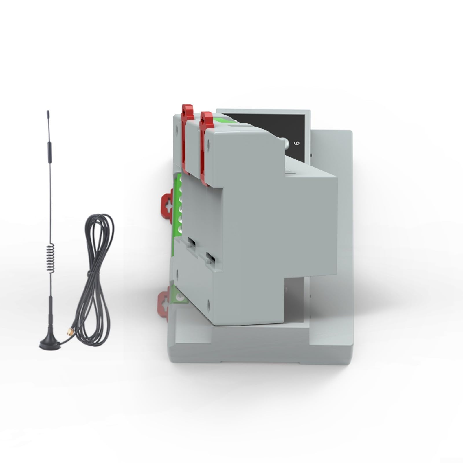 Modulo interruttore relè WiFi intelligente a 6 canali, controller multi-dispositivo 16A con indicatori LED, pulsanti manuali, grigio (per zig-bee Ex)