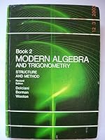 Structure & Method: Algebra & Trigonometry, Book 2 0395300010 Book Cover