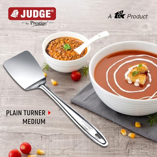 Image of Judge by Prestige Stainless Steel Plain Turner 1.5 (27cm)