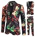 Produktbild Herren Anzug Regular Fit Business Anzüge 3-Teilig Anzugjacke Anzughose Weste Weihnachtsanzüge für Herren in Verschiedenen Drucken Smoking Slim Fit Party Sakko 1920`s Blinders (M, E)