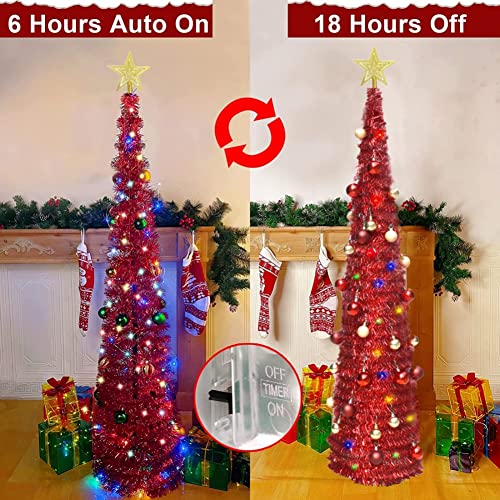 Blaward PopUp Christmas Tinsel Tree GoTinySpace