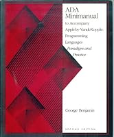 Ada Minimanual to Accompany Programming Languages 0070053189 Book Cover