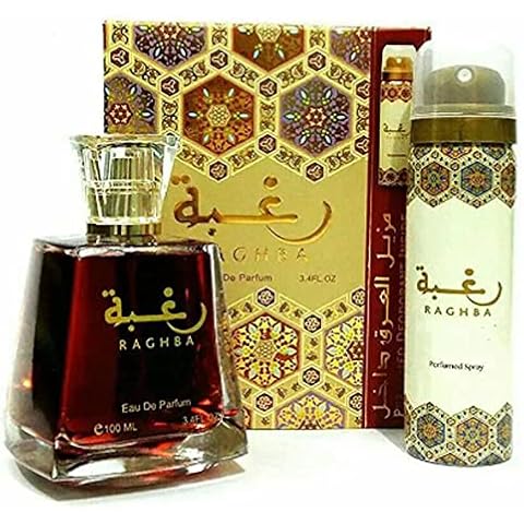 Raghba Perfume 100ml EDP with Deodorant Arabian Perfume Fragrance for Men Women Unisex Cover