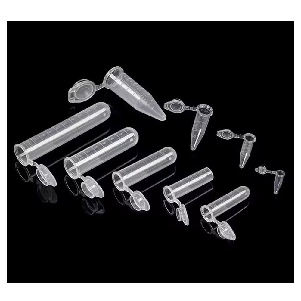 Provette for centrifuga in plastica for uso di laboratorio - Dimensioni da 0,1 ml a 15 ml - Perfette for esperimenti e applicazioni PCR(0.1ml 1000pcs)
