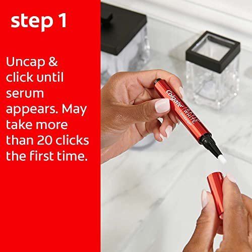 Colgate Optic White Overnight Teeth Whitening Pen, Teeth Stain Remover to Whiten Teeth, 35 Nightly Treatments, 0.08 Fl Oz 3 Colgate Optic White Overnight Teeth Whitening Pen, Teeth Stain Remover to Whiten Teeth, 35 Nightly Treatments, 0.08 Fl Oz